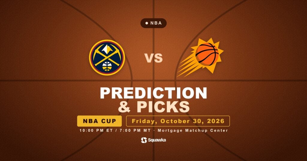 Denver Nuggets vs Phoenix Suns prediction and picks