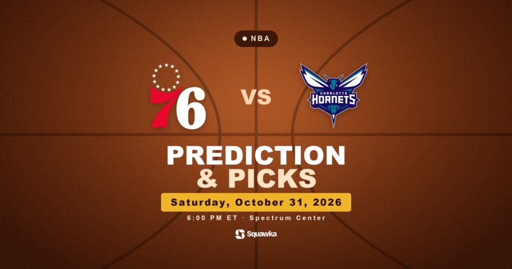 Philadelphia 76ers vs Charlotte Hornets prediction and picks