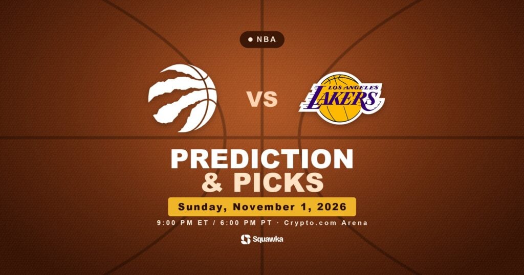 Toronto Raptors vs Los Angeles Lakers prediction and picks
