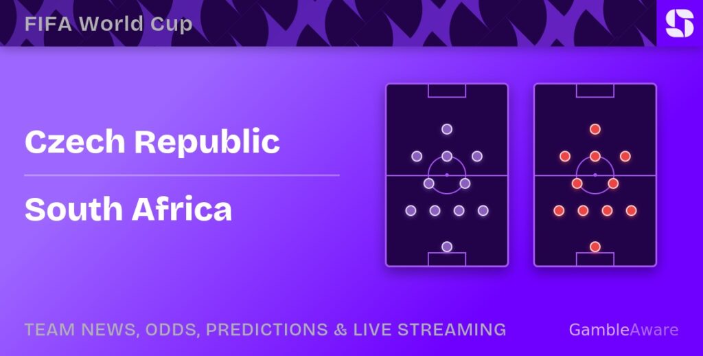 Tchequia x Africa do Sul: palpites, onde assistir e odds - Copa do Mundo 2026