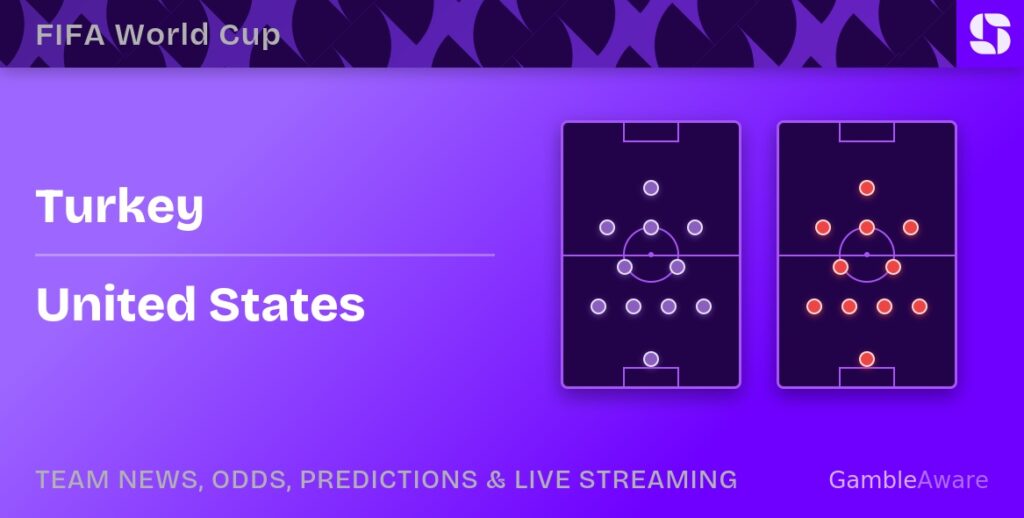 Turquia x Estados Unidos na Copa do Mundo 2026