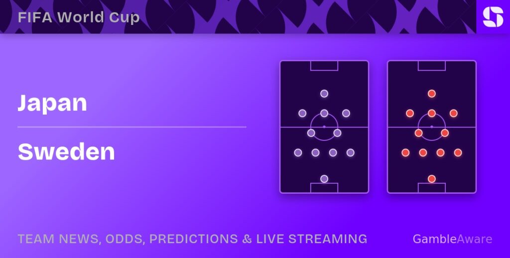 Japão x Suécia na Copa do Mundo 2026