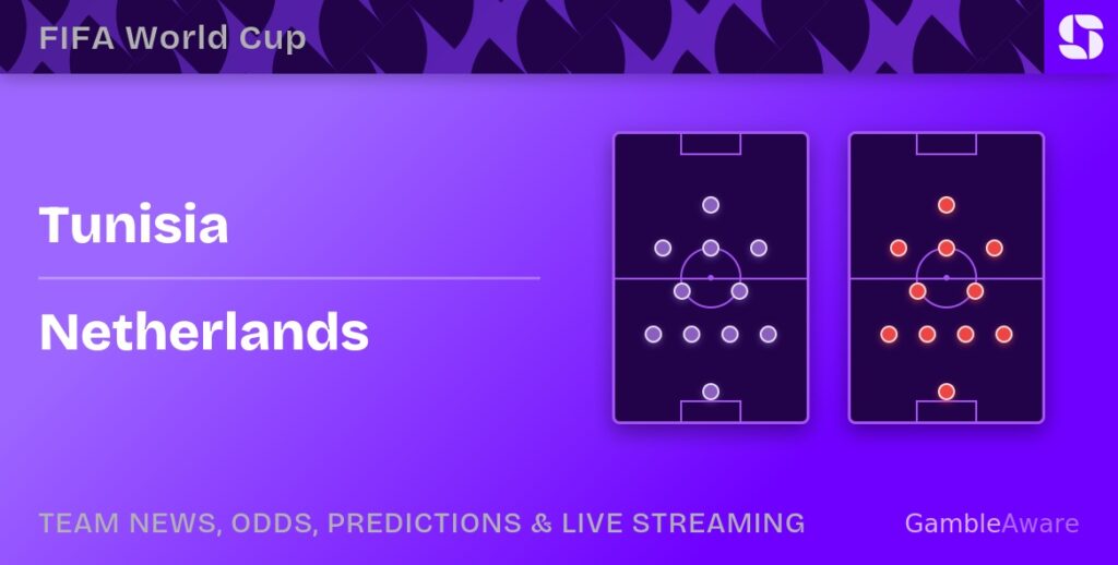 Tunísia x Holanda na Copa do Mundo 2026